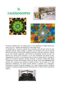 Il caleidoscopio - Istituto San Giuseppe Lugo