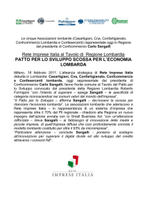L`alleanza strategica di Rete Imprese Italia debutta in Lombardia