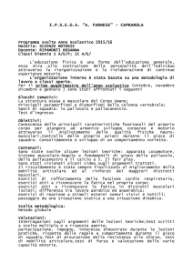 Programmazione didattica Anno Scolastico 2005/06