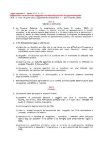 Legge regionale 11 aprile 2012, n. 10 Disposizioni in favore dei