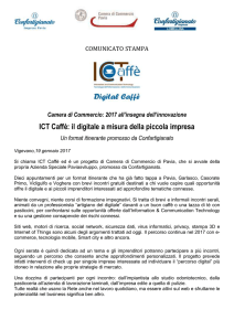 ICT Caffè - Camera di Commercio Pavia