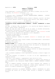 Statuto Padanassistenza - Cooperativa Sociale Padanassistenza