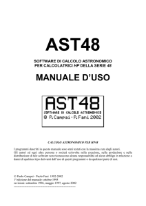AST48 - Osservatorio di Arcetri