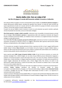 ComunicatoStampa - CSV Emilia Romagna