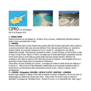 CIPRO Tour Archeologico Dal 22 al 29 giugno 2014 1
