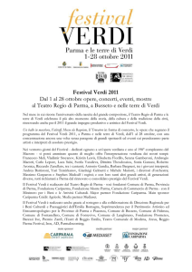 Festival Verdi 2011 comunicato stampa