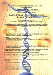 L`ASSOCIAZIONE GENETICA ITALIANA (AGI)
