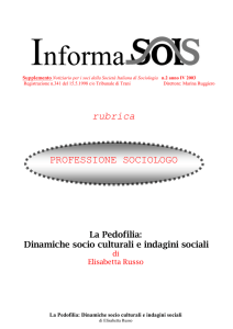 Informa Supplemento Notiziario per i soci della Società Italiana di