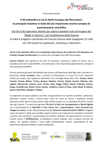 Cs_Frascati_Scienza_anticipazioni_programma_050916