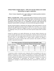 InMobi Mobile Insights Report Luglio