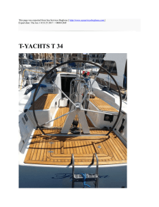 T-YACHTS T 34 : Sea Services Buglione : http://www