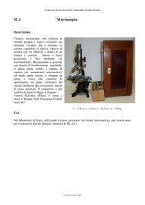 Microscopio - Liceo Serpieri