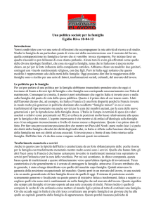 Relazione - Associazioni Milano