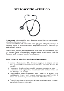 Stetoscopio acustico - Istituto San Giuseppe Lugo