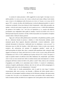 D. Verducci, De Persona - Università di Macerata