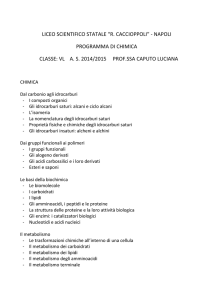 scienze 5l - Liceo Caccioppoli
