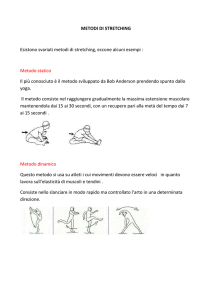 metodi di stretching - Sporting Club Oleggio