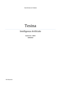 Tesina - Politecnico di Torino