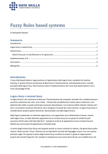 Fuzzy Rules based systems