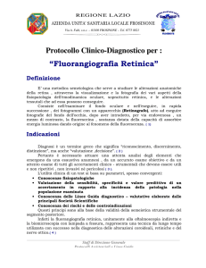 Protocollo Clinico-Diagnostico per