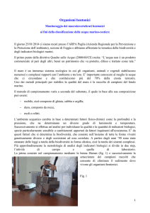 Relazione_organismi bentonici - Liceo Marconi
