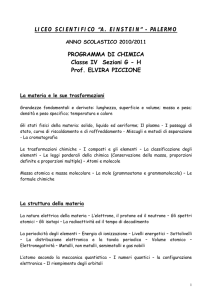 H Prof. ELVIRA PICCIONE - Liceo Scientifico Albert Einstein