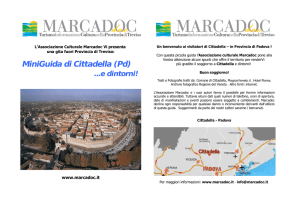 Guida di Cittadella in PDF