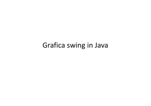 Grafica swing in Java