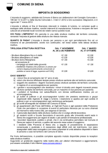 Informativa - Comune di Siena