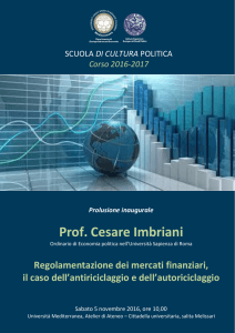 Prof. Cesare Imbriani