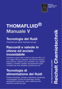 Reichelt Chemietechnik THOMAFLUID® Manuale V Tecnologia dei