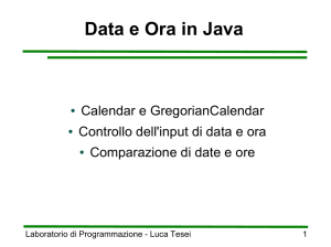 Data e Ora in Java