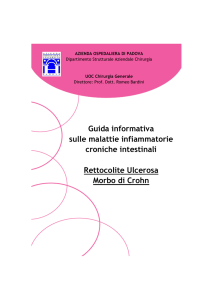 Guida informativa sulle malattie infiammatorie croniche intestinali