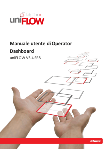 Manuale utente di Operator Dashboard - NT-ware