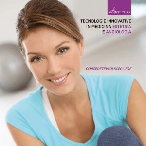 Brochure Medicina Estetica