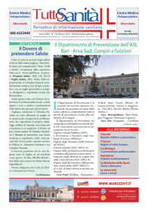 Scarica PDF - Centro Medico TuttoSanità