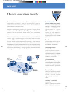 F-Secure Linux Server Security