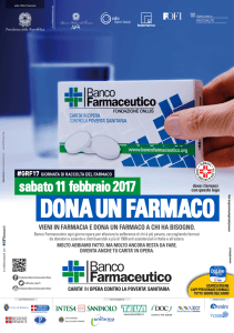XVII Giornata di Raccolta del Farmaco: Torino 11 febbraio 2017