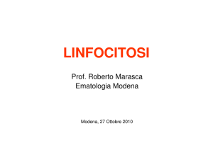 Marasca Linfocitosi - Cooperativa dei Medici di Famiglia dell