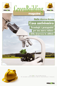 Casa antisismica - GreenBuilding Magazine