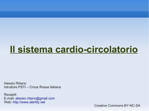 Il sistema cardio-circolatorio