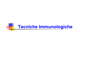 Tecniche Immunologiche