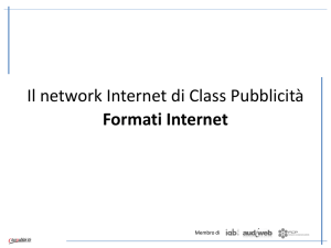 Diapositiva 1 - Class Pubblicità