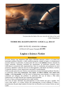 Corso logica e science fiction