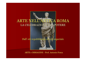 arte nell`antica roma - ISTITUTO COMPRENSIVO BALSORANO