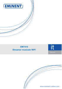 EM7410 Streamer musicale WiFi