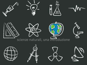 Scienze naturali, una introduzione.