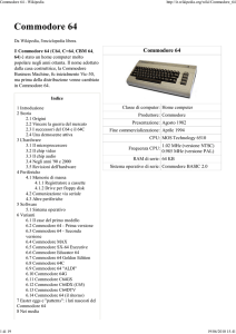 Commodore 64 - Radioamatore.info
