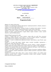Programma Svolto - Scuole Maestre Pie Rimini