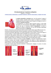 Scheda aterosclerosi infarto angina